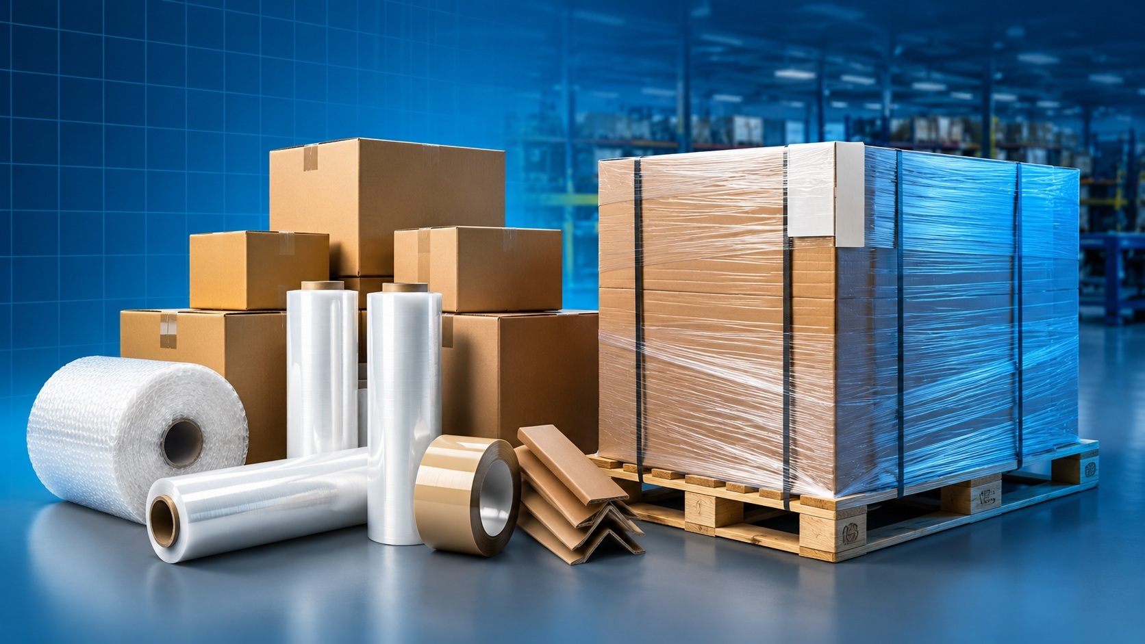 Materiales para empaque y embalaje