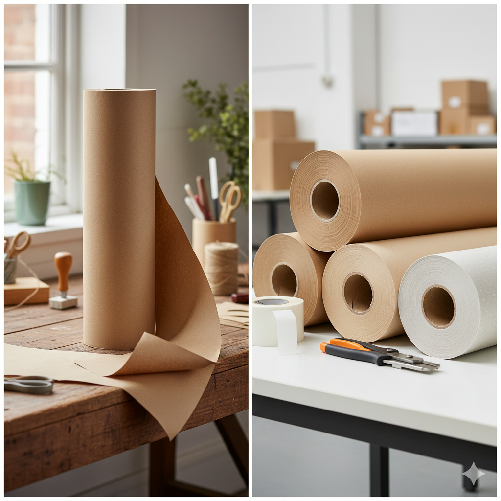 Rollos de papel Kraft para embalaje